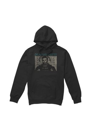 Cotton Soul, SUPERNATURAL/DEAN MUG SHOT - Hoodie - black