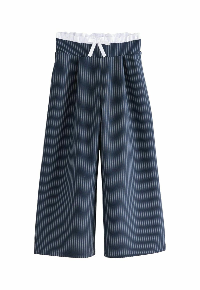 Next Stoffhose - navy white