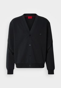 HUGO DEQUILOS - Zip-up sweatshirt - black