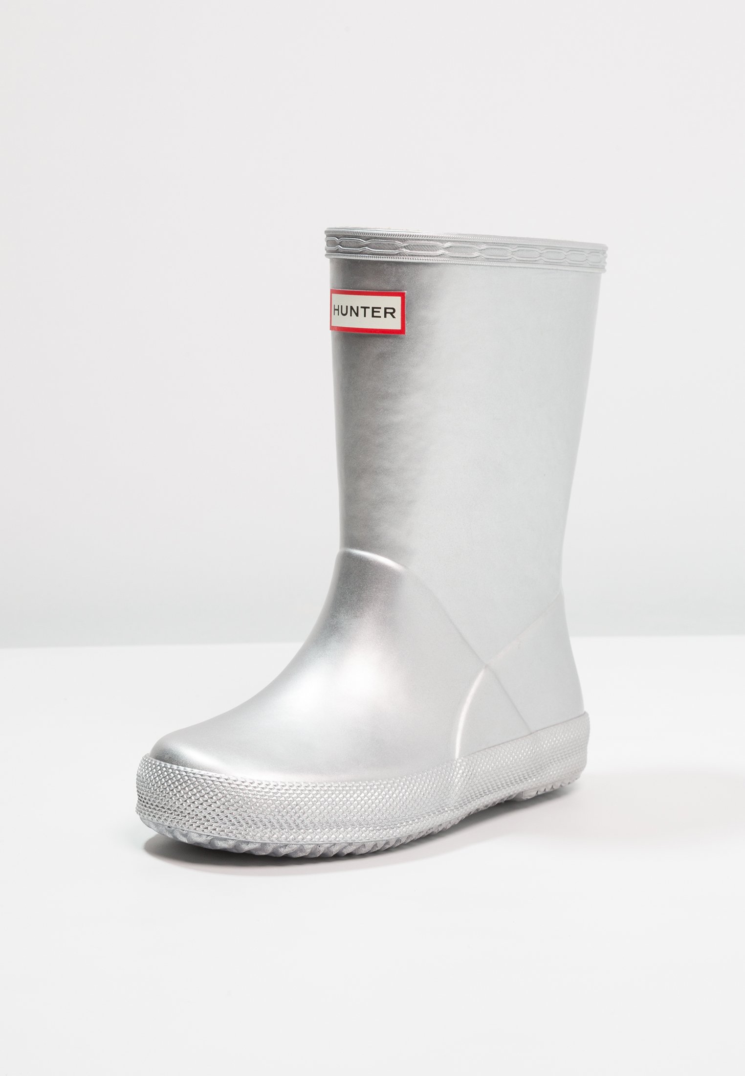 Hunter ORIGINAL KIDS FIRST CLASSIC METAL Gummistøvler Hunter ORIGINAL ORIGINAL KIDS Gummistøvler silver