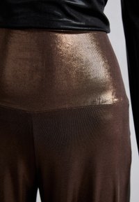 Norma Kamali Tygbyxor - dark brown