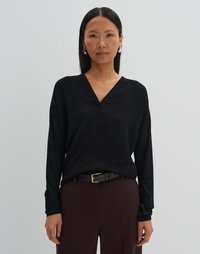 someday. LANGARMSHIRT KETANA - Maglietta a manica lunga - black