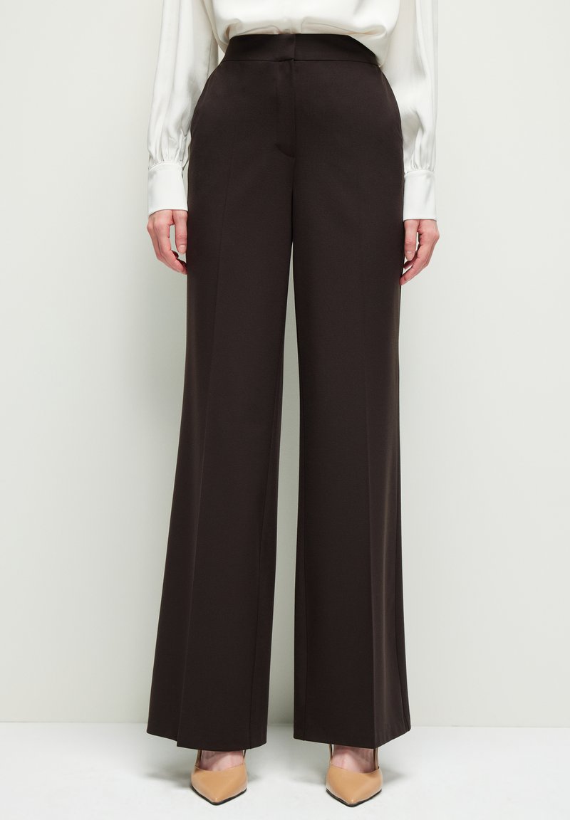 adL WIDE LEG - Broek - brown