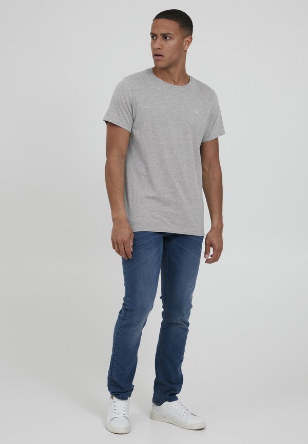 BHARNAUD - Basic T-shirt - stone mix2