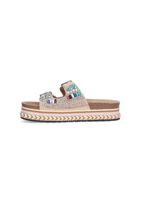 ETIKA BABEL - Sandalias planas - gold