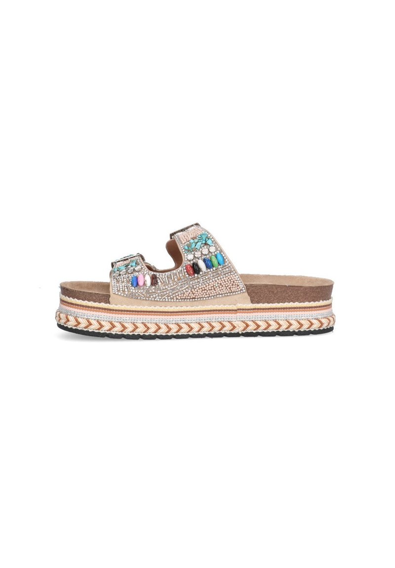 ETIKA BABEL - Sandalias planas - gold