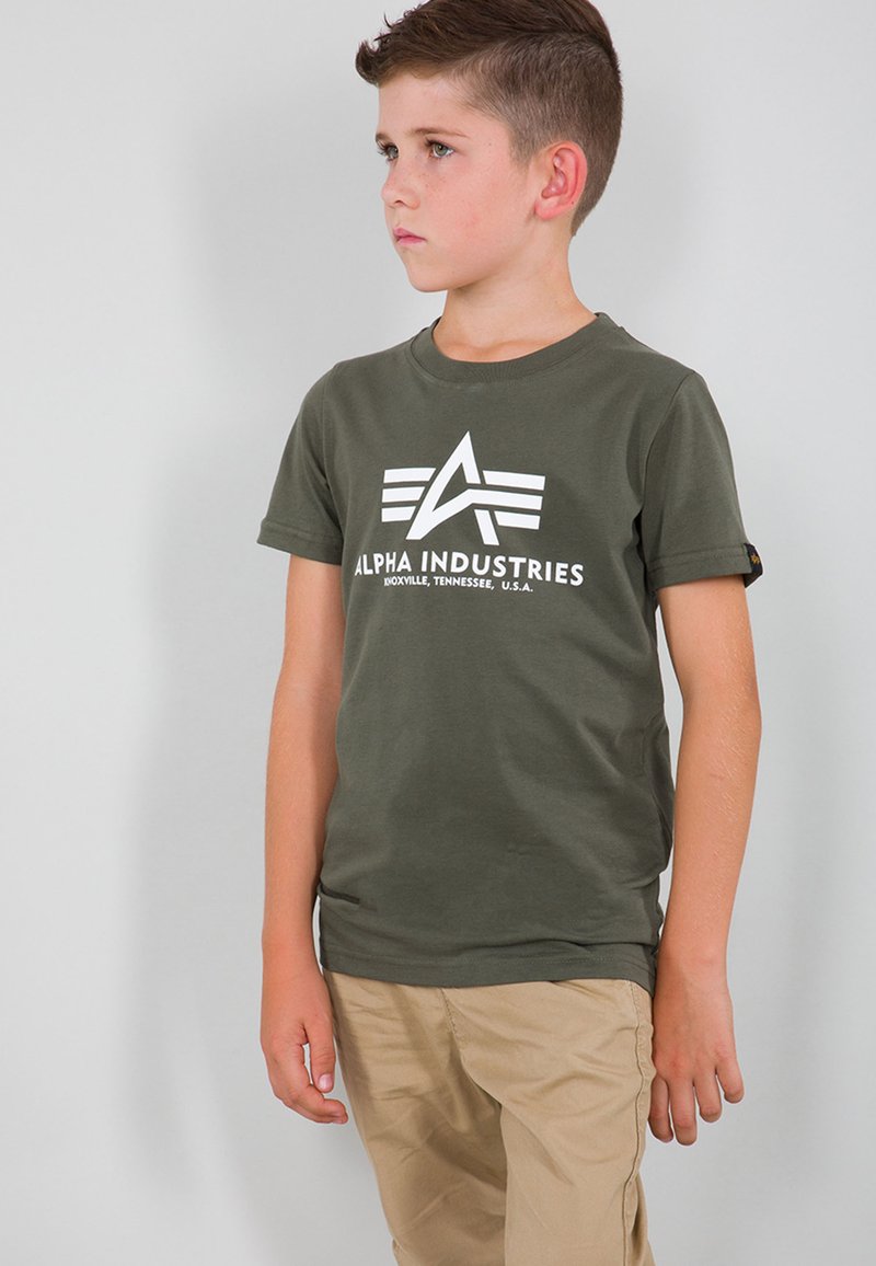 Alpha Industries BASIC KIDS TEENS UNISEX - Potiskana majica - delete