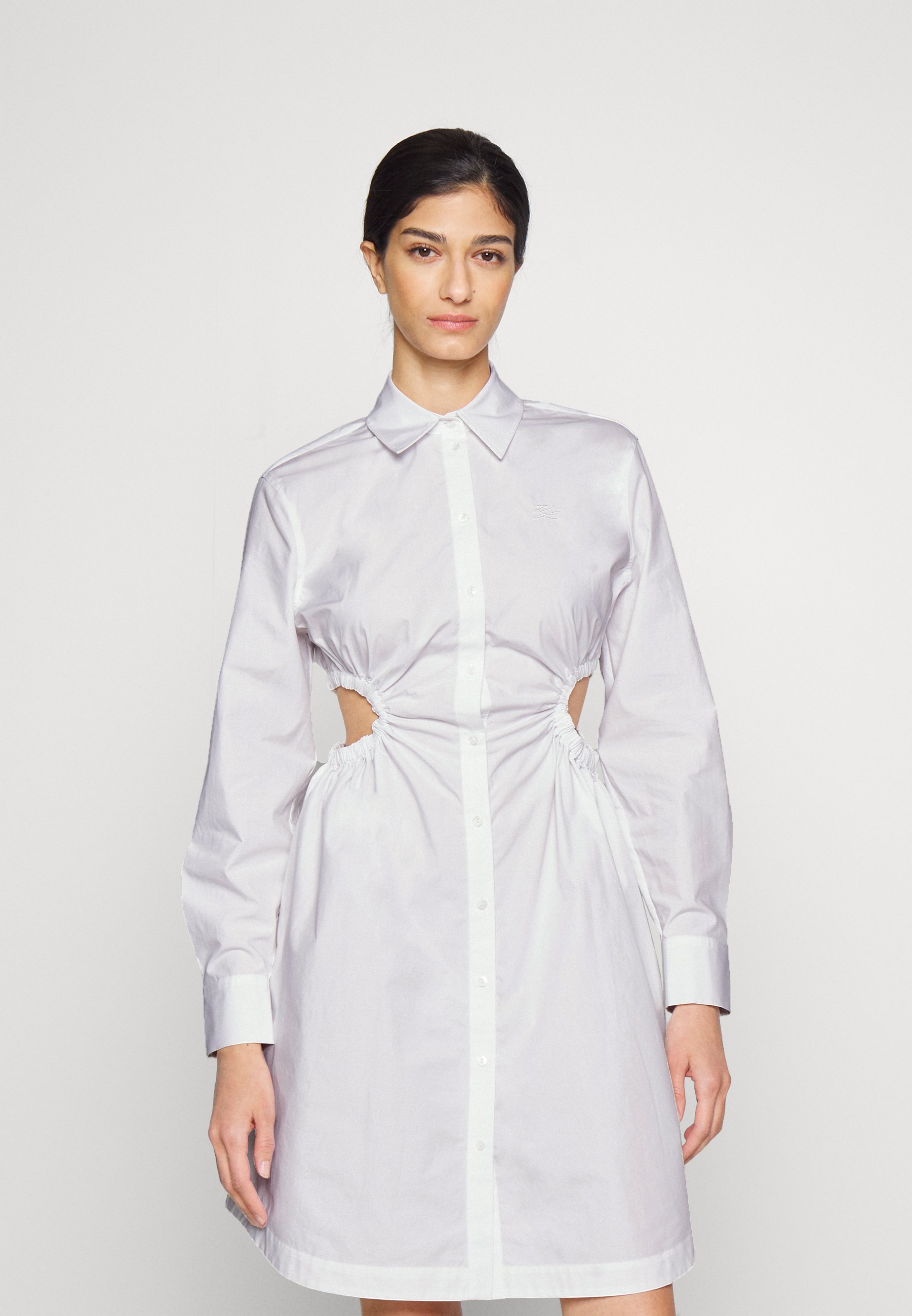 robe karl lagerfeld blanche
