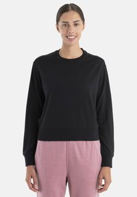 Icebreaker - MERINO CRUSH - Sweatshirt - BLACK Miniatyrbilde 1