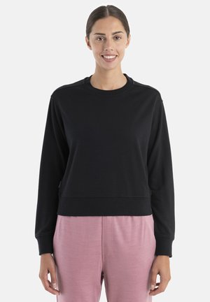 MERINO CRUSH - Sweatshirt - black