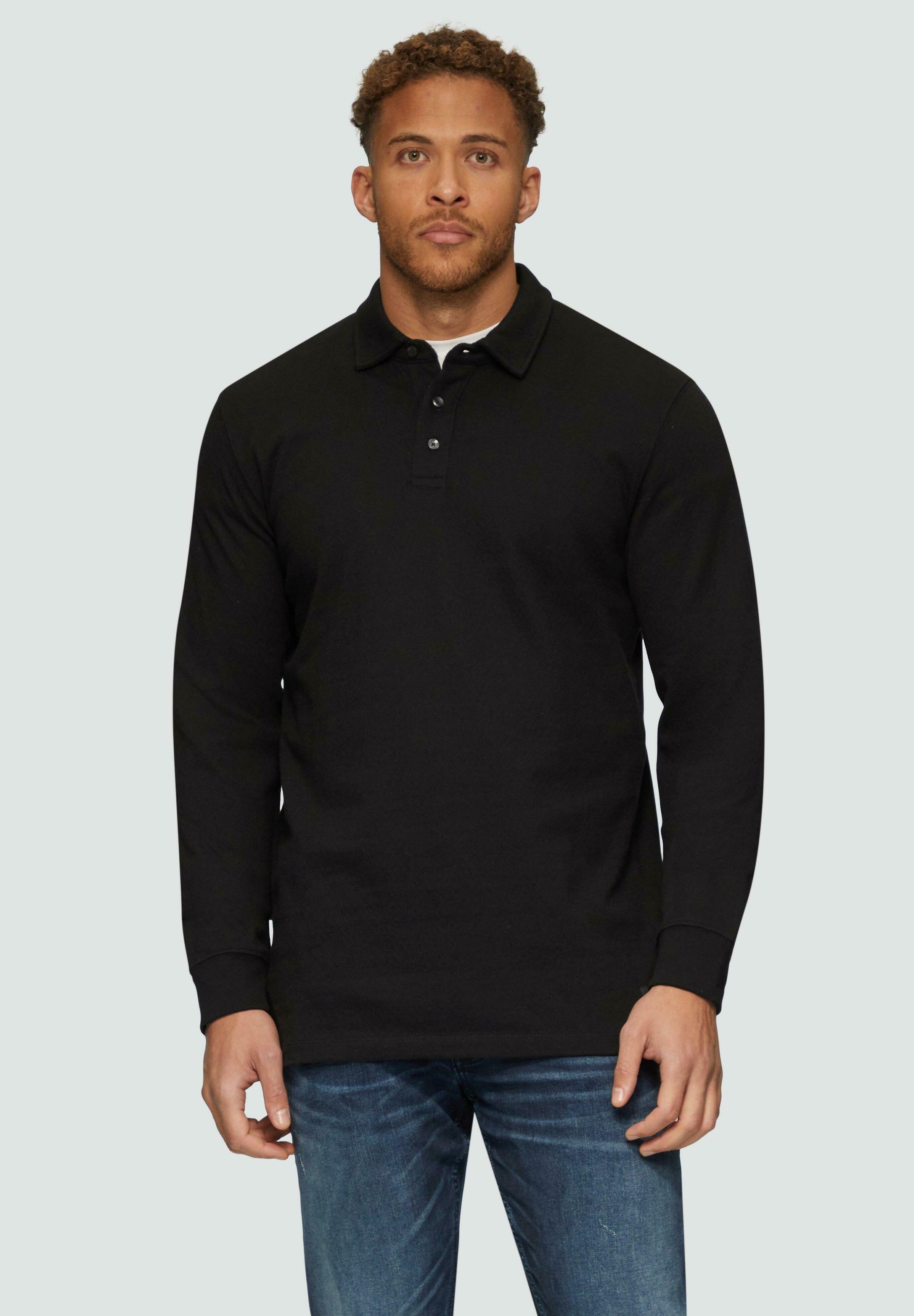s.Oliver MIT LOGO-PATCH - Long sleeved top - schwarz/black - Zalando
