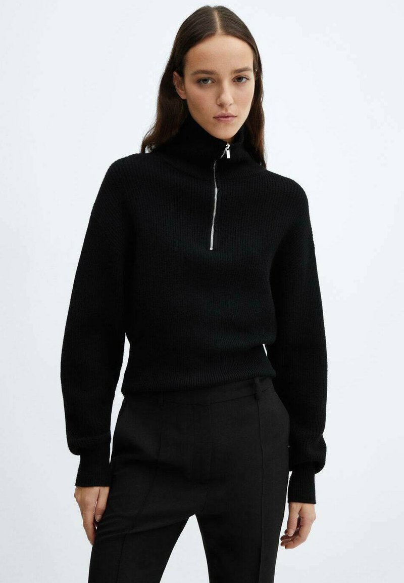 Mango ROLON - Maglione - black