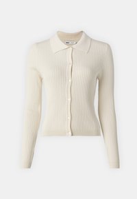 ONLKAYA POLO V NECK CARDIGAN - Kardigan - birch