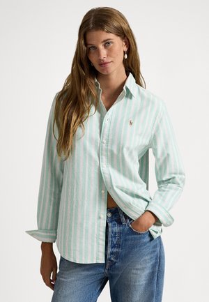 CLASSIC FIT COTTON OXFORD SHIRT - Hemdbluse - green/blue/pink