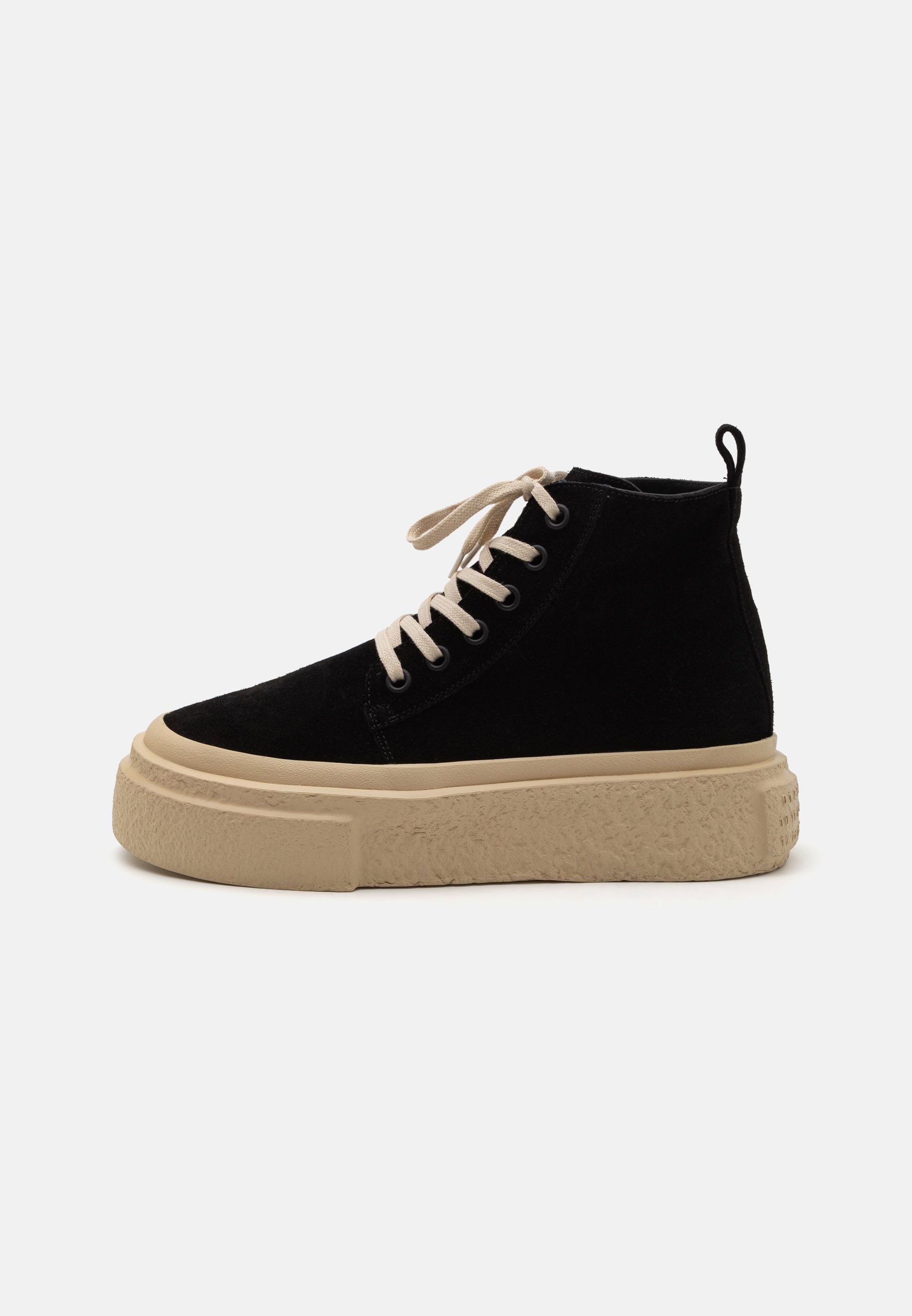 MM6 Maison Margiela Baskets montantes black/noir ZALANDO
