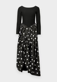AURORA DRESS IN POLKA DOT - Maxi šaty - black/white