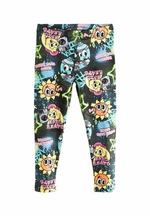 ANIMAL PRINT - Leggings - black graffiti character