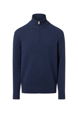 Strickpullover - blau