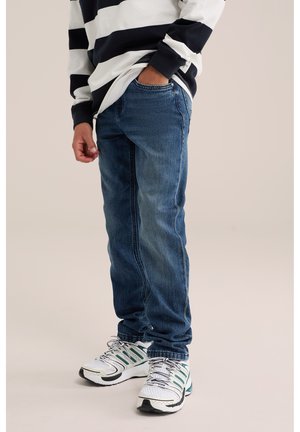 WE Fashion, BLUE RIDGE - Jeans Straight Leg - dark blue
