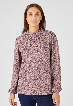 Camiseta de manga larga - rose fleuri