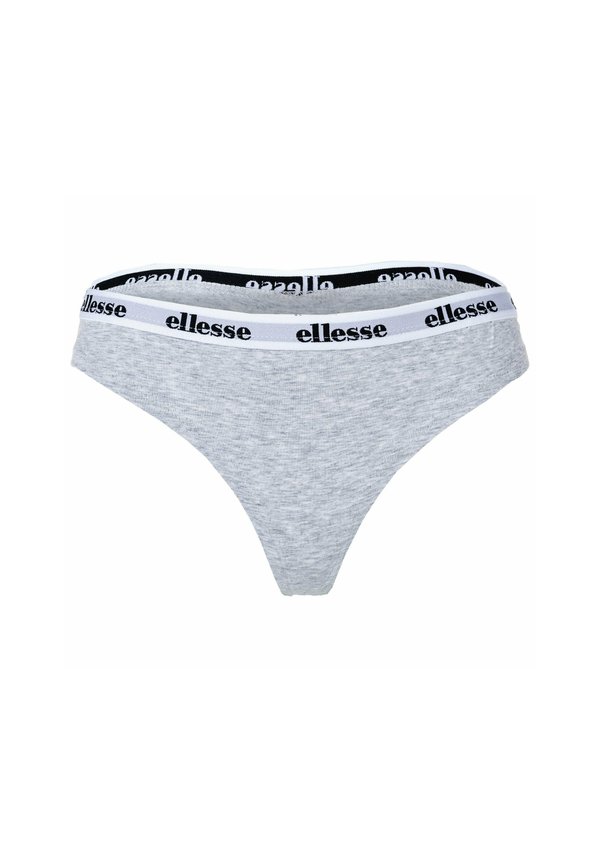 6 PACK - Thong - schwarz weiß grau3