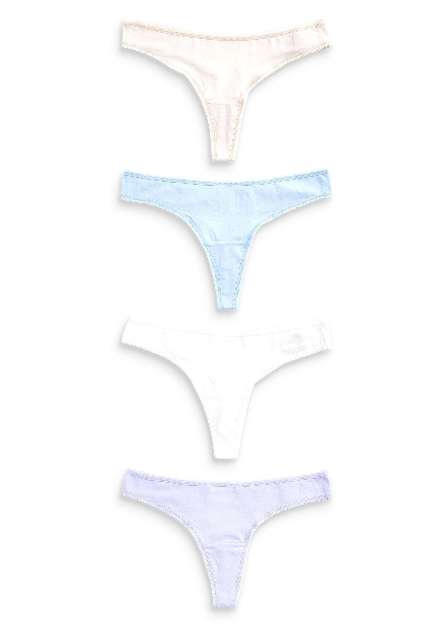 Next RICH KNICKERS 4 PACK String pastel colours/blau Zalando.ch