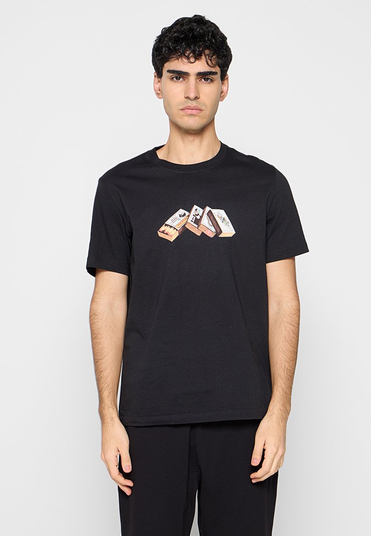 PS Paul Smith T-shirt print zwart