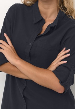 Overhemdblouse - dark blue