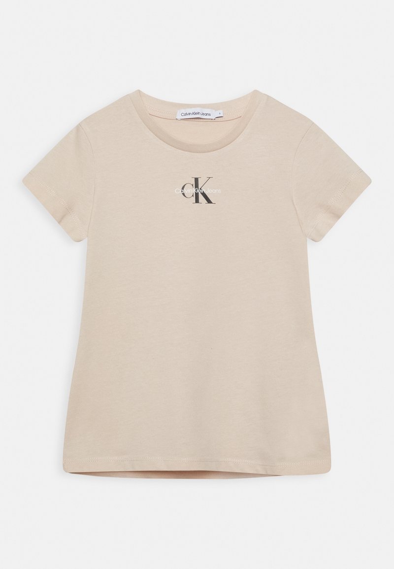 Calvin Klein Jeans MICRO MONOGRAM - Print T-shirt - pale rose