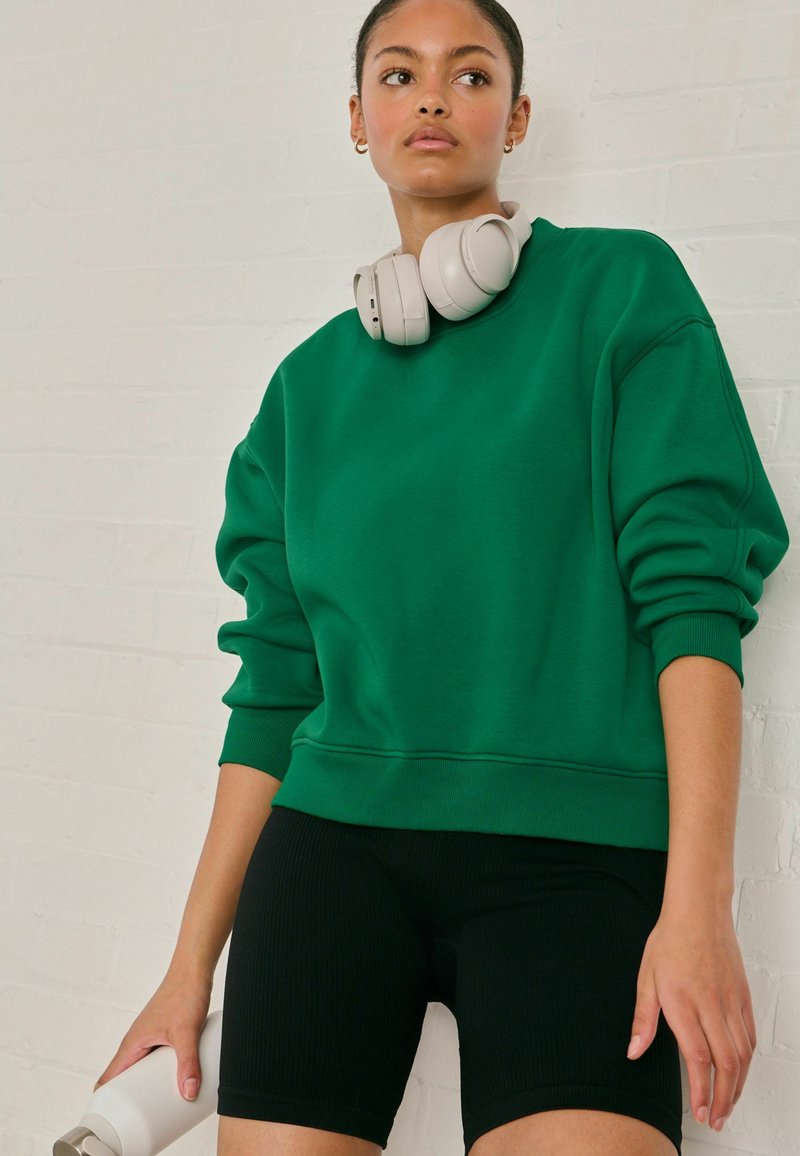 Next CONTEMPORARY CREW NECK  - Mikina - bright green