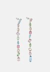 GEMA PIERCED EARRINGS LONG SHINY  - Earrings - multi-colored