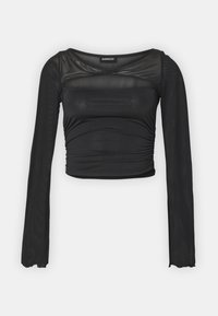 Top dugih rukava - black