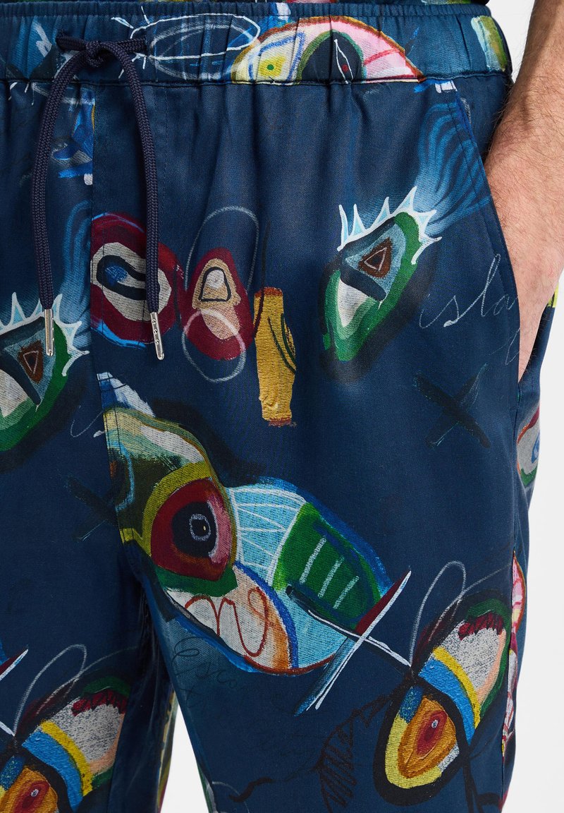 Scotch Soda Shorts marine mehrfarbig/blue Zalando