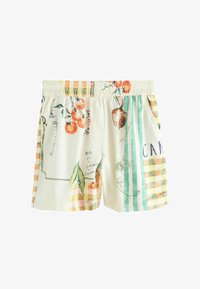Unselected, ecru tomato print