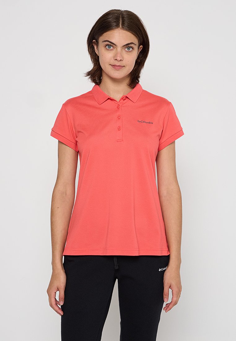 Columbia Poloshirt abrikoos Columbia Poloshirt abrikoos