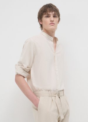 COREANA - Hemd - beige chiaro melange