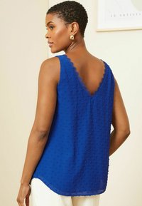 Love & Roses V NECK V BACK REGULAR FIT - Blůza - navy blue
