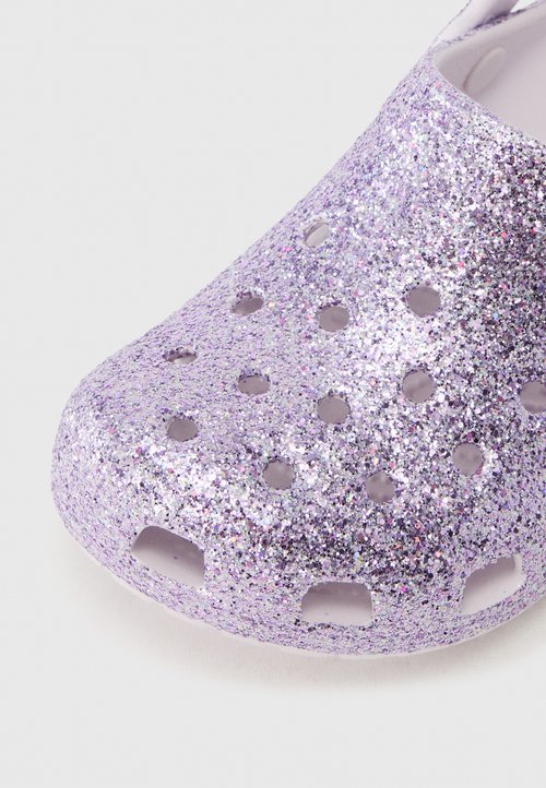 Crocs CLASSIC CHUNKY GLITTER - Mules - grape ice — foto 6