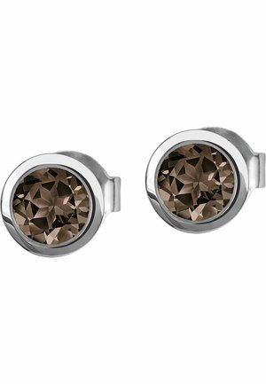 Earrings - braun