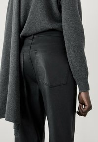 Massimo Dutti Jeans straight leg - black