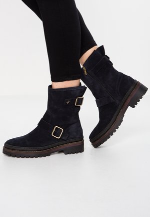 Cowboy-/Bikerlaarsjes - dark blue