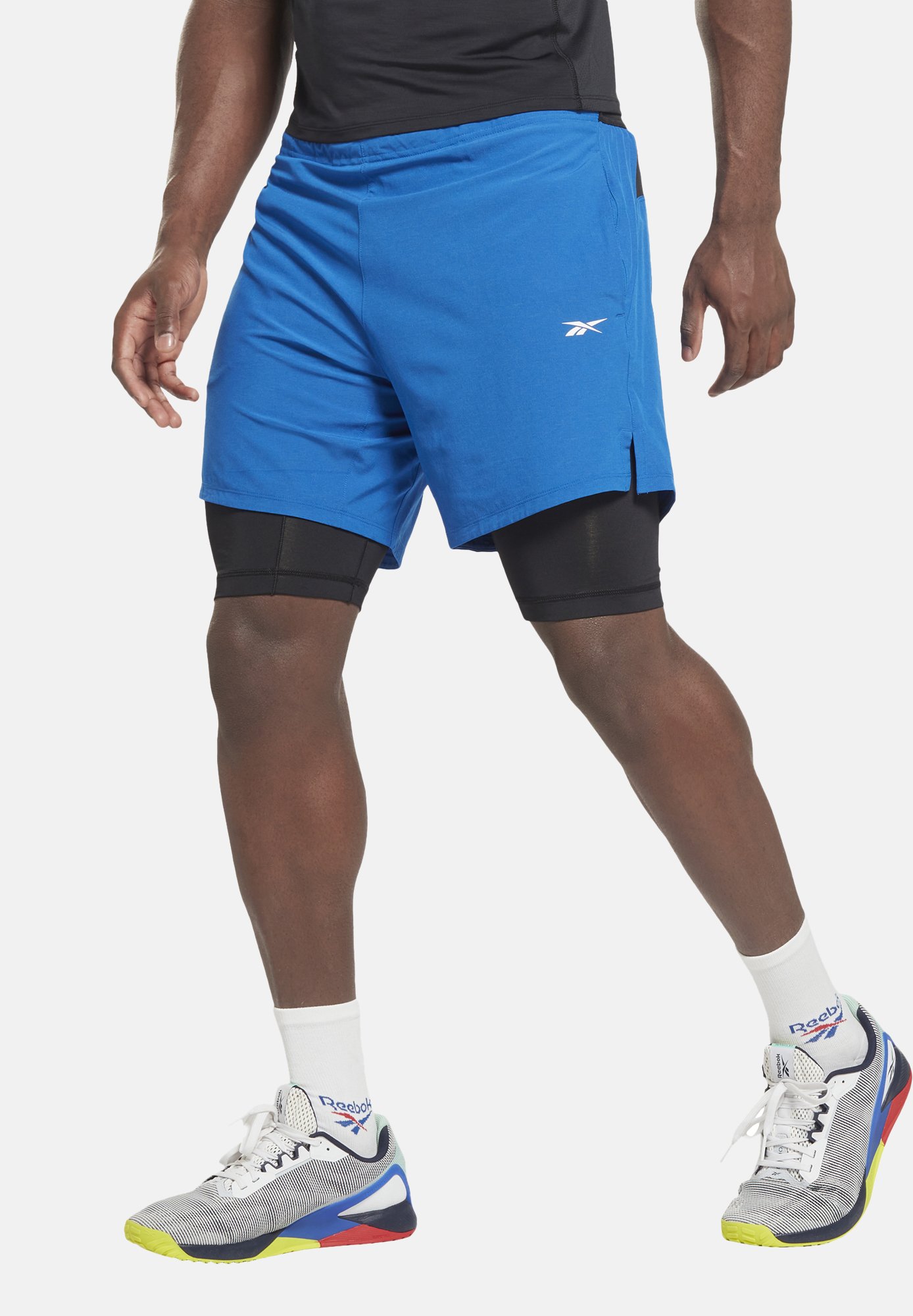 Sports shorts - vector blue 