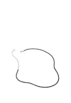 SPARKLING ZIRKONIASTEINE - Halskette - silberfarben, schwarz