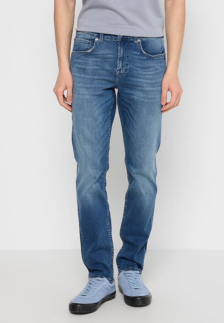 7 For All Mankind Jeans Tapered Fit blauw