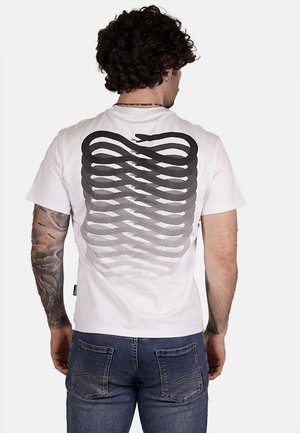 T-shirt con stampa - bianco
