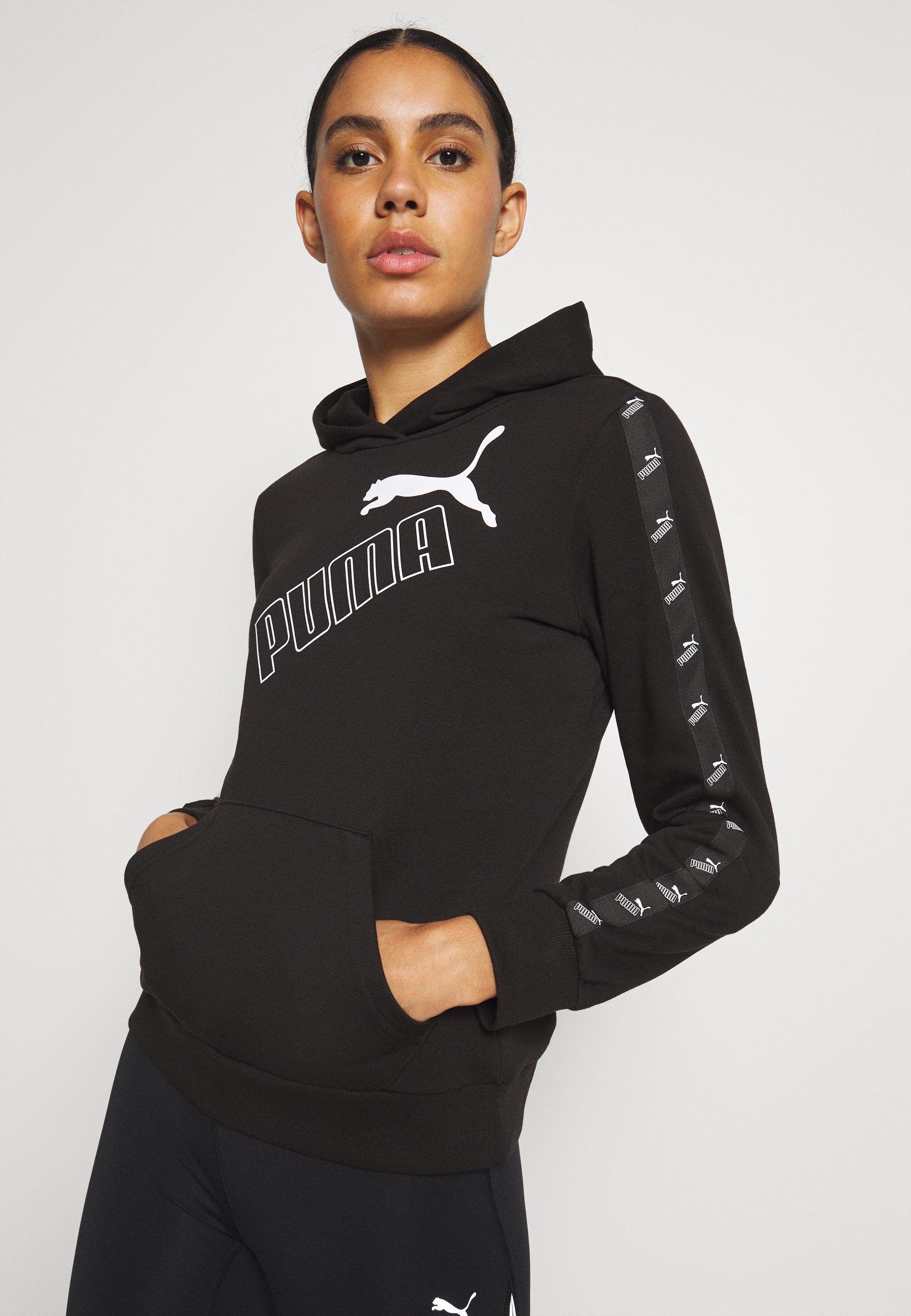 puma amplified hoodie damen
