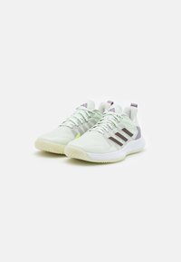 adidas Performance DEFIANT SPEED MULTI - Chaussures de tennis pour terre-battueerre battue - crystal jade/aurora metallic/lucid lemon