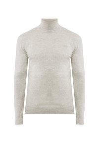 Mexx MERU ROLLNECK SWEATER - Maglione - light grey melee