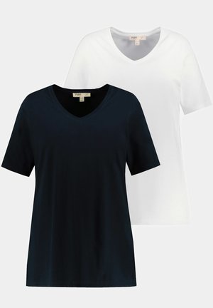 LOT DE 2 - T-shirt basic - dark blue