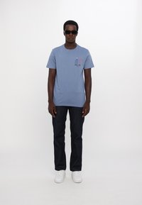 PS Paul Smith BIKE - Print T-shirt - light blue